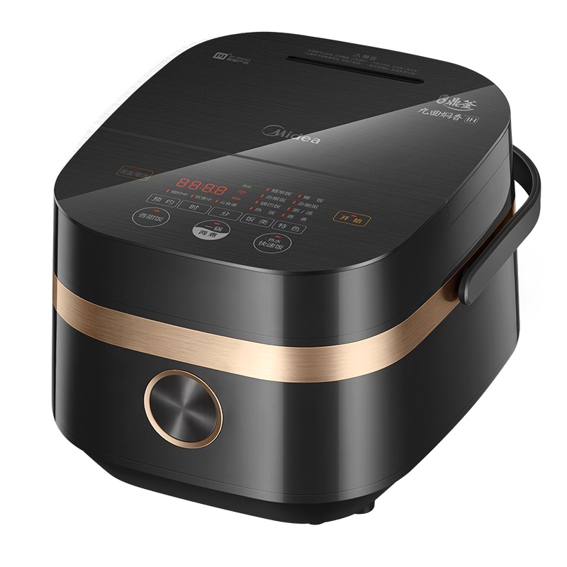 美的 (Midea) 电饭煲 MB-HS4006ProIH电磁加热九曲焖香阀一锅两煮家用