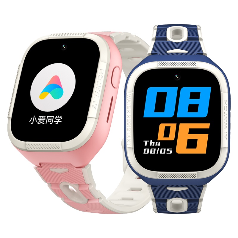 小寻4G全网通新品小米小寻智能电话手表手环S5高中初小学生儿童手表防水gps定位功能视频通话支付男女孩子运动天才粉色版