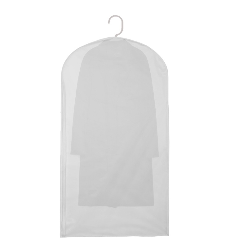 [买2只送一只]壹志衣服防尘罩侧开拉链防尘套长款呢大衣西服罩西装挂衣袋半透明防尘袋挂式收纳袋居家用品全封闭衣柜收纳超大号