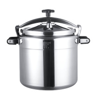 三角 铝合金高压锅44cm50升大容量商用60人大号餐厅饭店学校专用煤气燃气电磁炉通用防爆压力锅