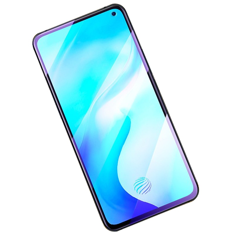 [送手机壳]轻万适用vivox30钢化膜全屏抗蓝光防摔贴膜vivo手机保护膜全玻璃