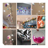 塑料球空心球(混装100个)