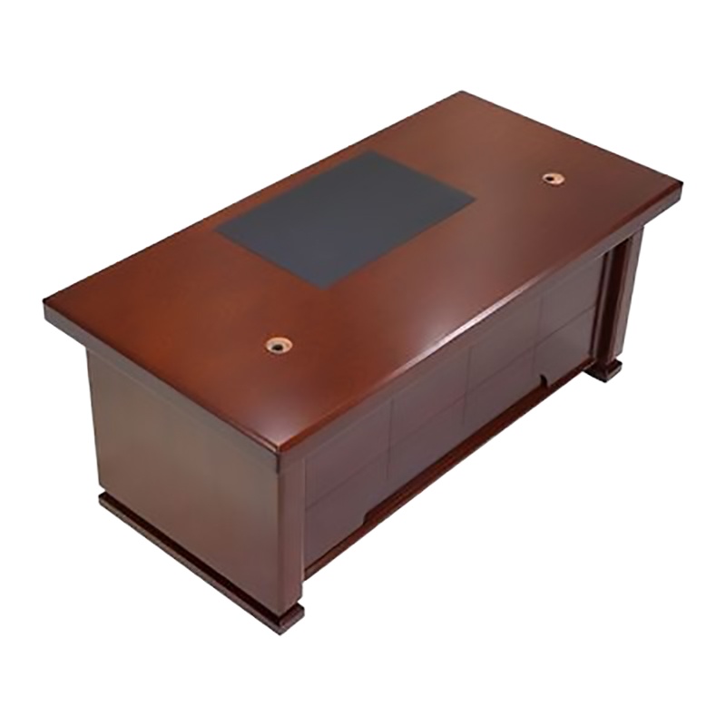 暖图家具 1.6米办公家具中式时尚老板办公桌大班台 大班桌经理主管桌椅 NT-1601BT型