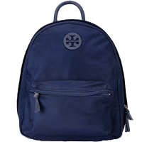 TORY BURCH 托里·伯奇 奢侈品 女士时尚藏青色帆布双肩背包休闲包 40945 405
