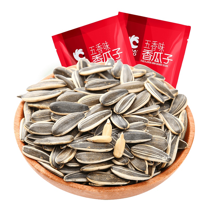 洽洽 坚果炒货 休闲零食 五香瓜子500g/袋*2