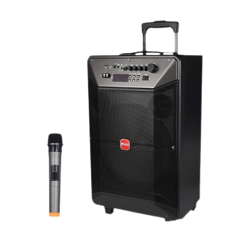 万利达(malata)M+9086s英寸大音量广场舞音响大功率拉杆直播户外K歌无线便携式蓝牙音箱低音炮家用带无线话筒