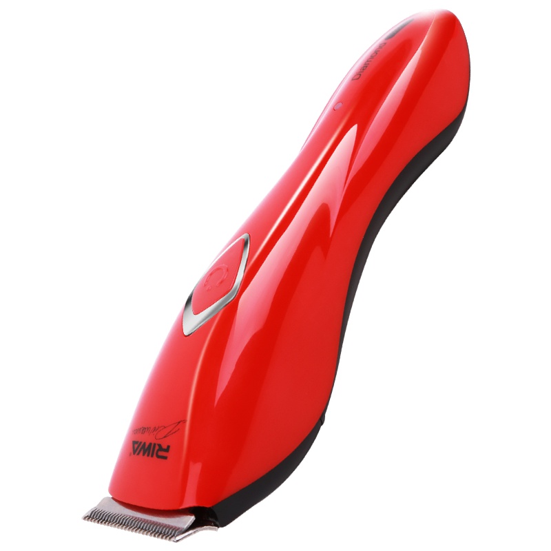 雷瓦(RIWA)RE-3201 红色 充电式理发器 静音 精钢刀头 专业 剃头 电剪推电推子