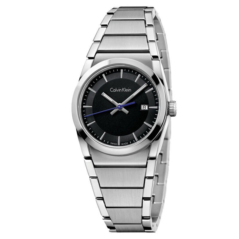 卡文克莱CK手表情侣手表石英钢带女表 K6K33143