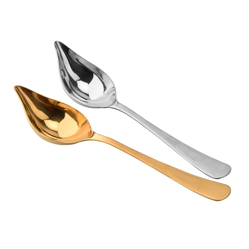 304不锈钢尖嘴酱汁调味勺加厚长柄量油勺多功能牛排淋汁勺倒油勺