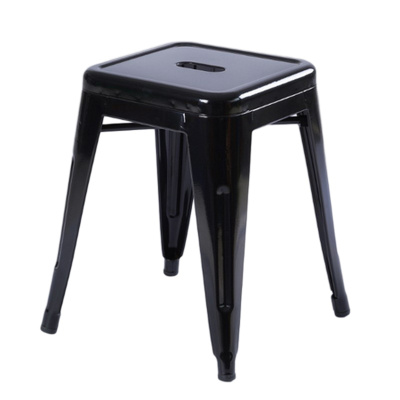 逐鹿中原铁皮凳子时尚创意高脚餐桌凳酒吧前台椅简约欧式铁艺凳TY192餐厅等位椅 多色可选 颜色备注