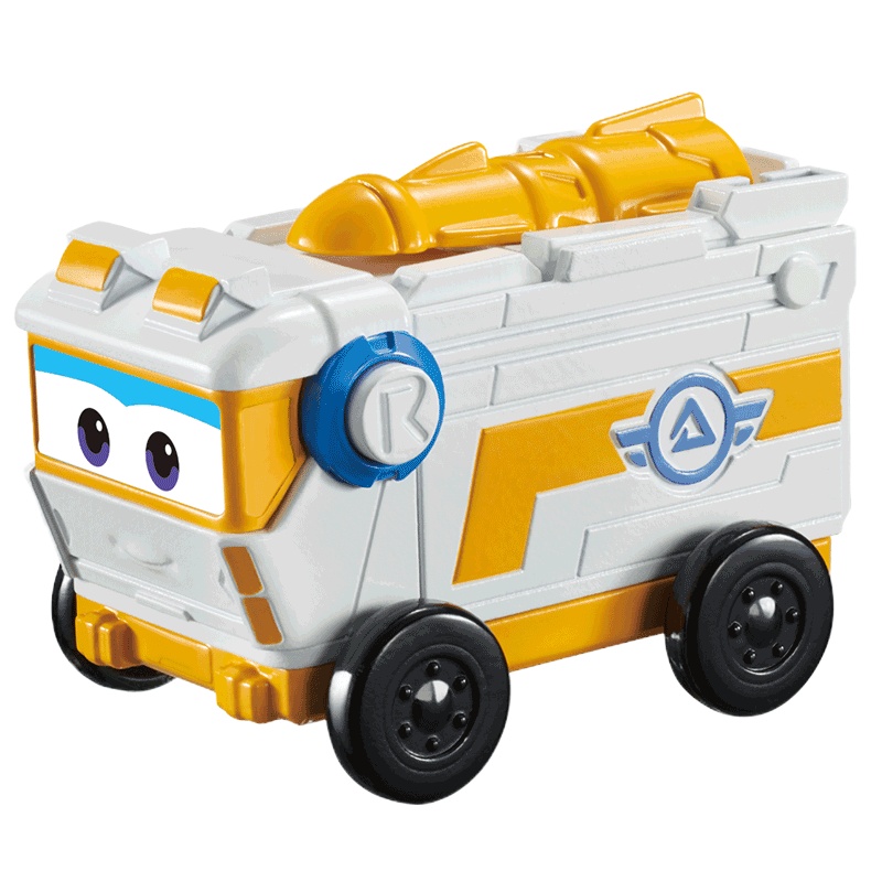 奥迪双钻超级飞侠迷你变形机器人男孩女孩玩具儿童礼物迷你载具车-路奇740133