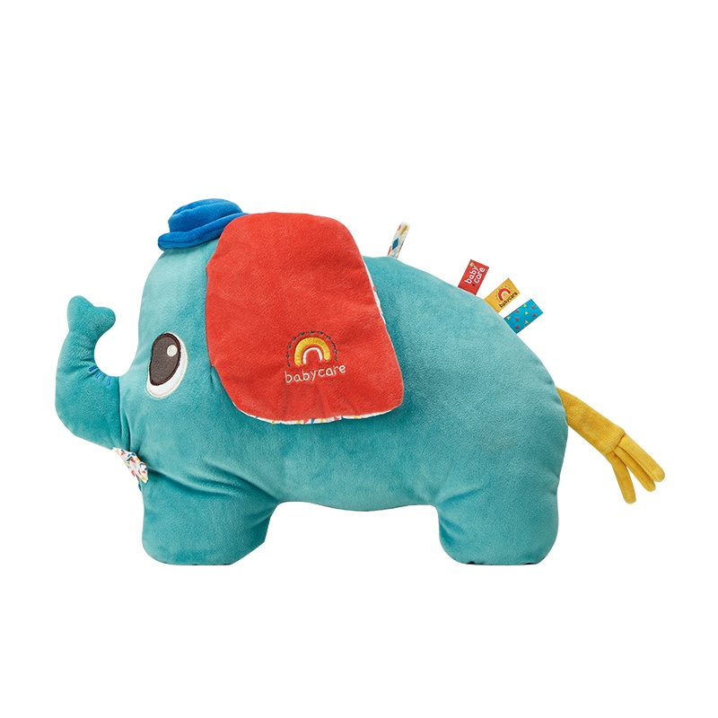babycare婴儿安抚巾可入口睡眠玩偶 安抚宝宝睡觉神器 新生儿玩具布莱恩小象