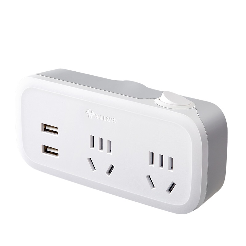 公牛(bull)插座 GN-934Q 一转二带USB接拖线板多功能智能插排插板无线插座