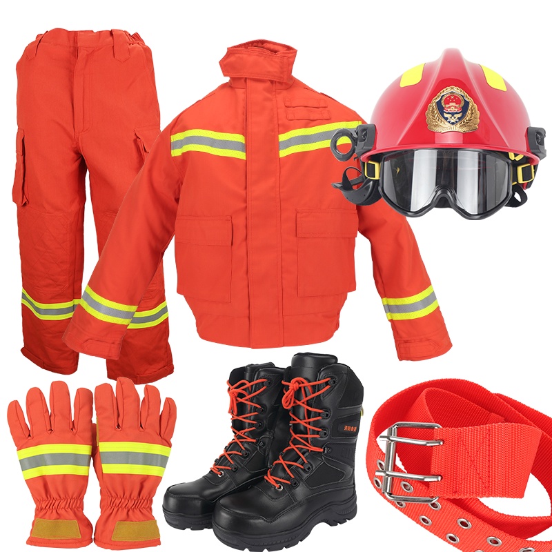 东安17款抢险救援服消防服5件套装战斗服训练服阻燃服灭火服