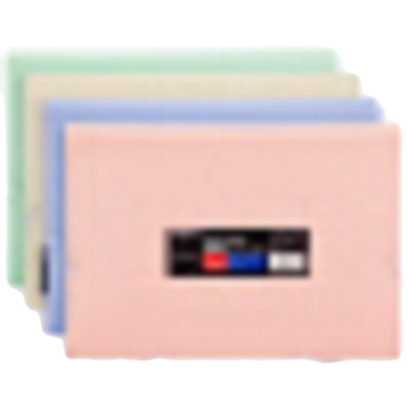 精选广博A9161-A4绑带多层文件夹/公文包/风琴包颜色随机(2个价格)