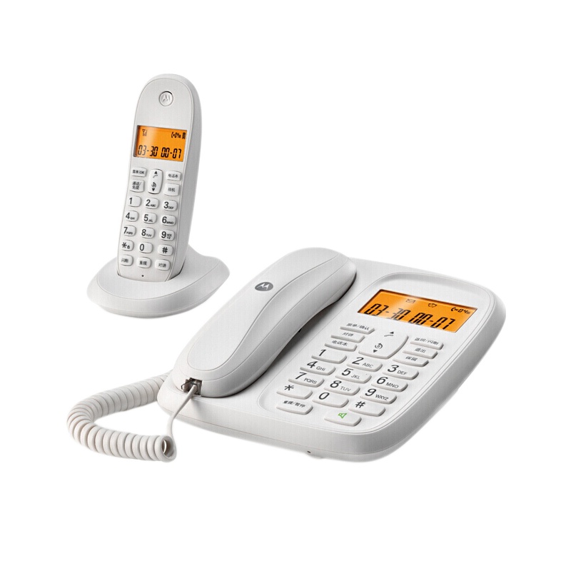 摩托罗拉 CL103C 无绳电话机 白色