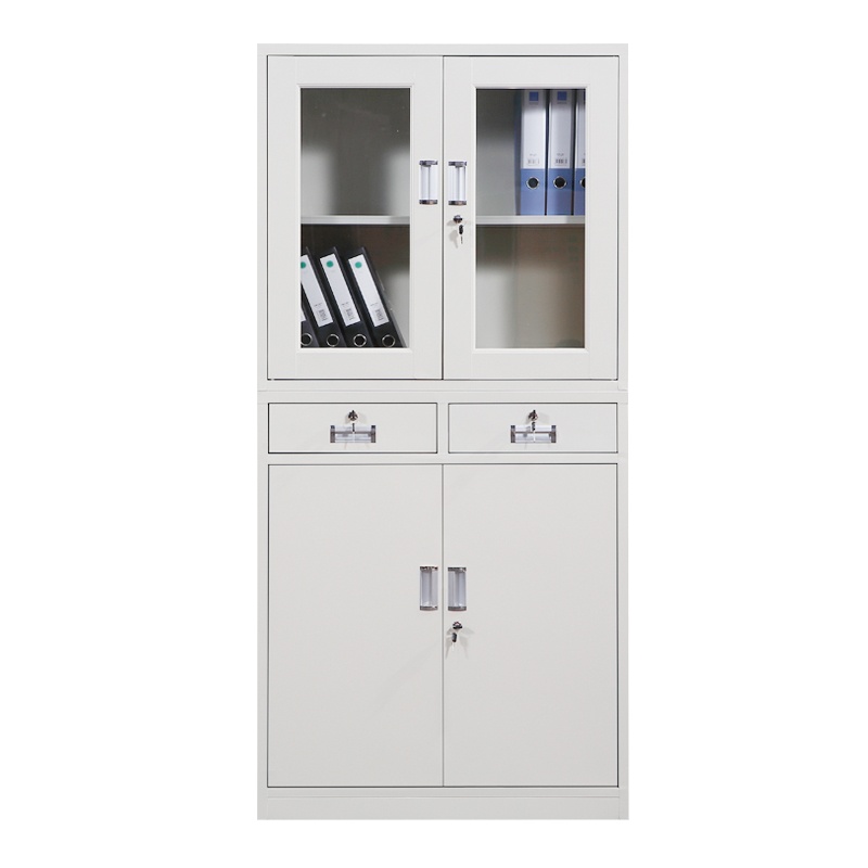 苏美特钢制办公文件柜铁皮柜档案学校资料财务凭证家用带锁抽屉储物更衣柜子厂家直发专车...