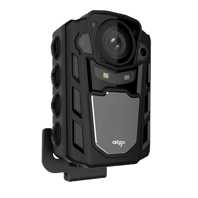 爱国者(aigo)执法记录仪DSJ-R2 64G 专业版 红外夜视高清1296P一键录音录像拍照加密客户端双麦内置