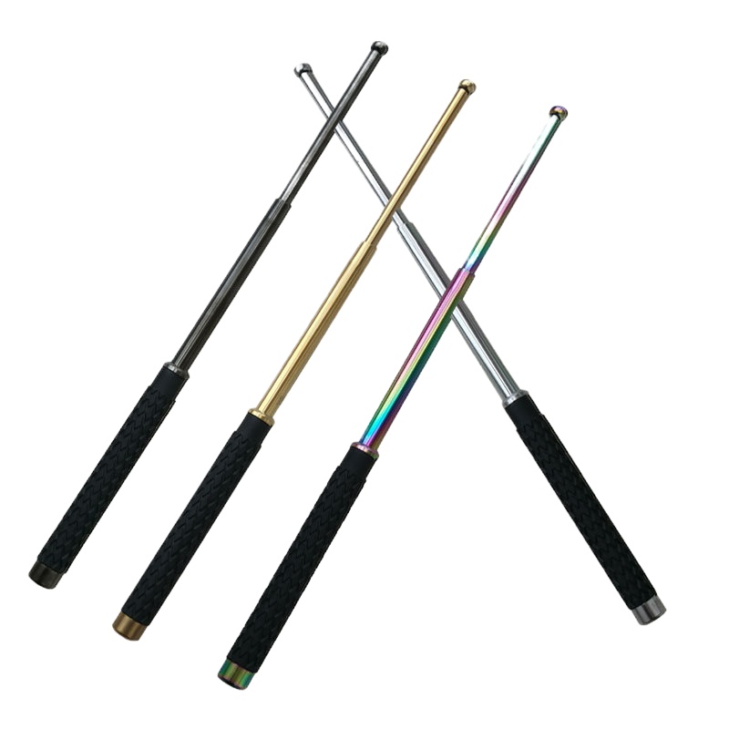 防暴伸缩棍21寸银色#
