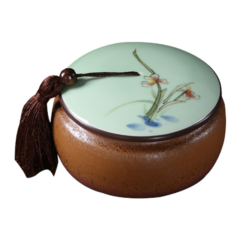 递乐(DiLe) 高档茶叶罐,田野清香茶叶罐,可定制LOGO