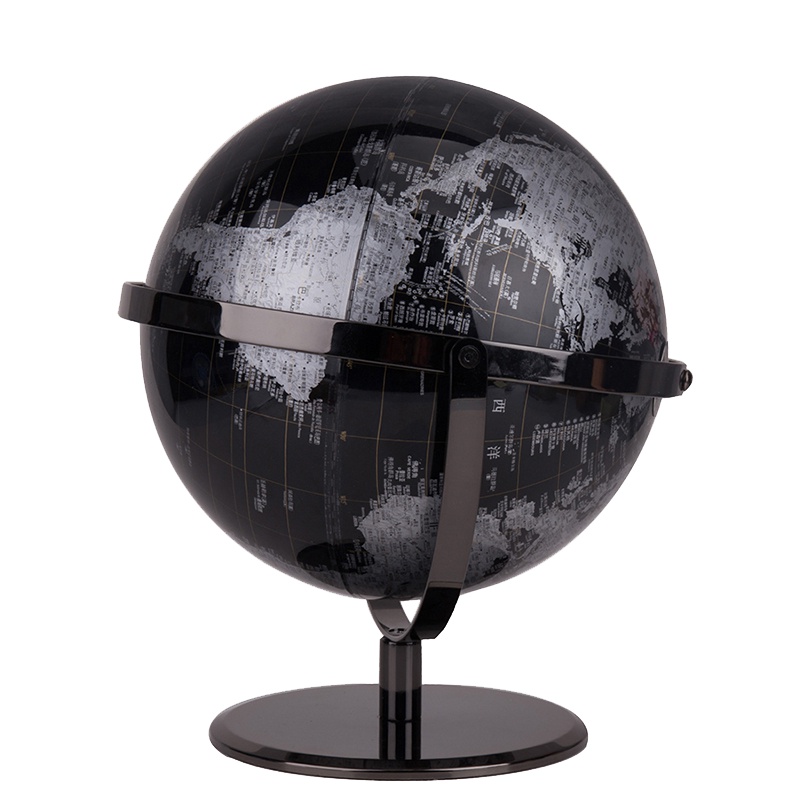 得力(deli)2162万向地球仪 蓝色/黑色