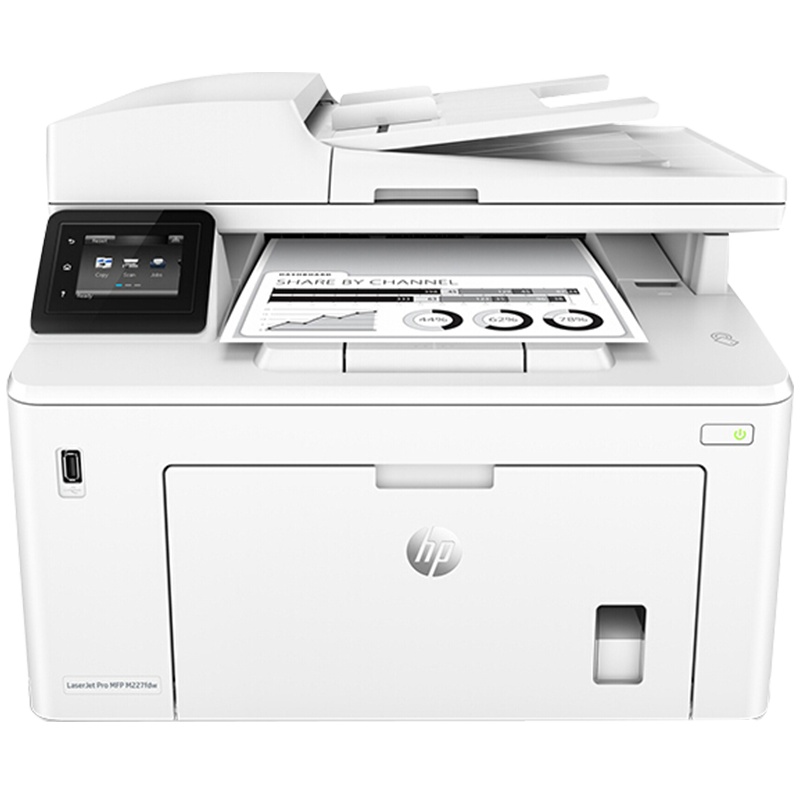 惠普（HP）LaserJet Pro MFP M227fdw 激光一体机 无线打印 自动双面 打印 复印 扫描 传真