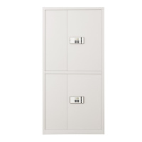 苏美特电子保密柜文件柜资料柜密码锁通双节柜带暗斗