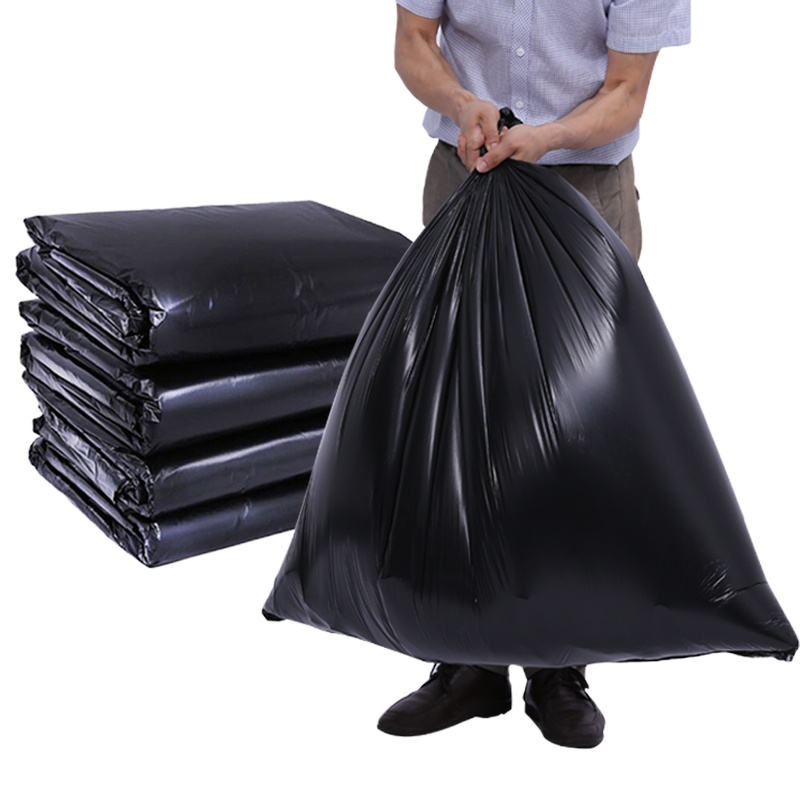 SCP 100*120cm垃圾袋 SCP-12561 加厚黑色环卫塑料垃圾袋（50只/包） （包）