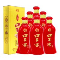 口子窖 六年型 41度兼香型白酒450ML（六瓶装）