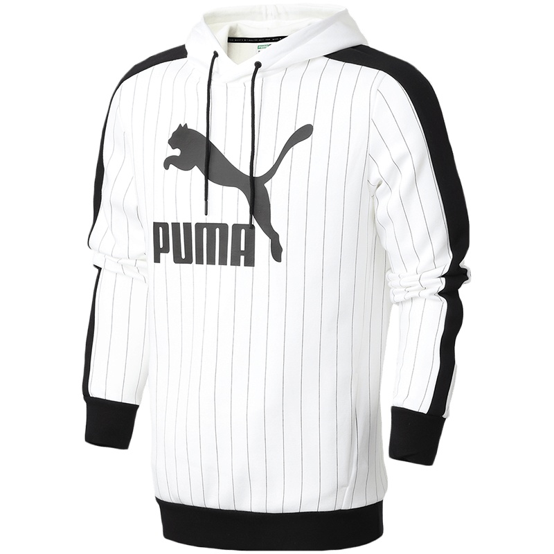 PUMA彪马男装运动服休闲针织连帽卫衣530179