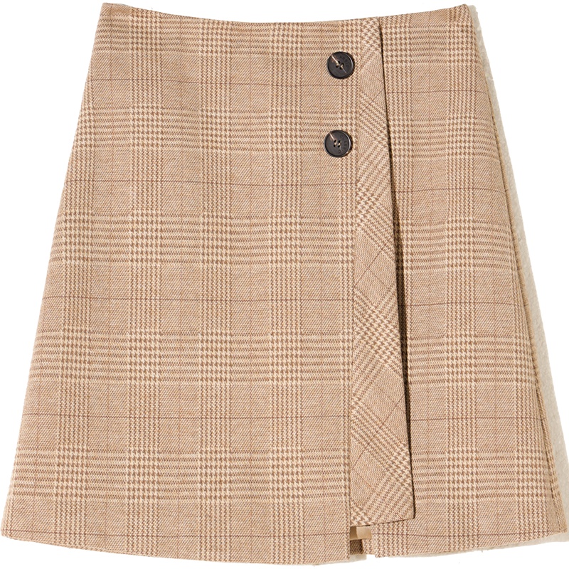 娅丽达女装半身裙女2019秋季新款短款休闲时尚韩版女士A字裙I7312