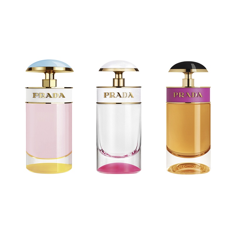 普拉达卡迪女士香水组合（卡迪棒棒香水7ml+卡迪之吻香水7ml+卡迪小姐浓香水7ml）（无喷头）