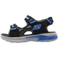 .Skechers斯凯奇男大童凉鞋新款经典透气轻便低帮运动鞋90555L