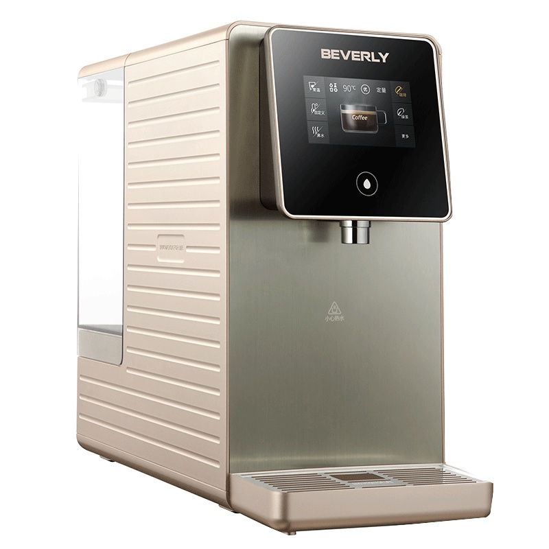 美的(Midea)饮水机家用净水机台式直饮机净水器比佛利净饮一体机JR1858S-NF