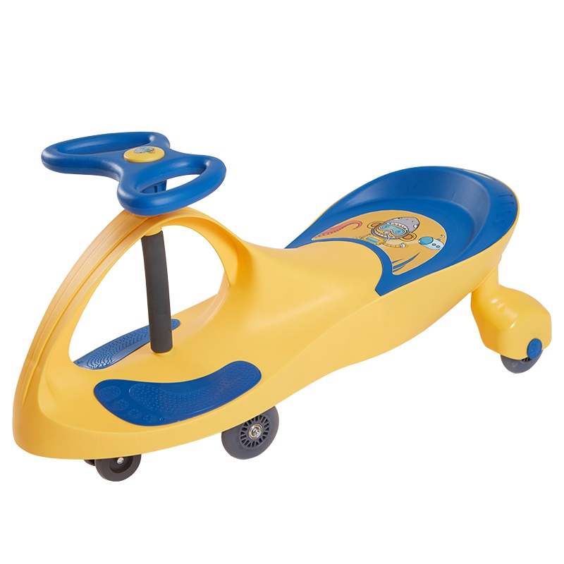 柒小佰卡通扭扭车 儿童溜溜车宝宝童车滑滑摇摆车万向轮防侧翻玩具车C1健身车