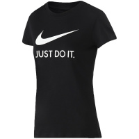 NIKE耐克女装短袖T恤经典圆领透气针织休闲运动服CI1384