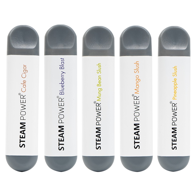 正品电子烟蒸汽烟男女士新款2018蒸汽力量ST一次性小烟水果味 蓝莓爆珠口味