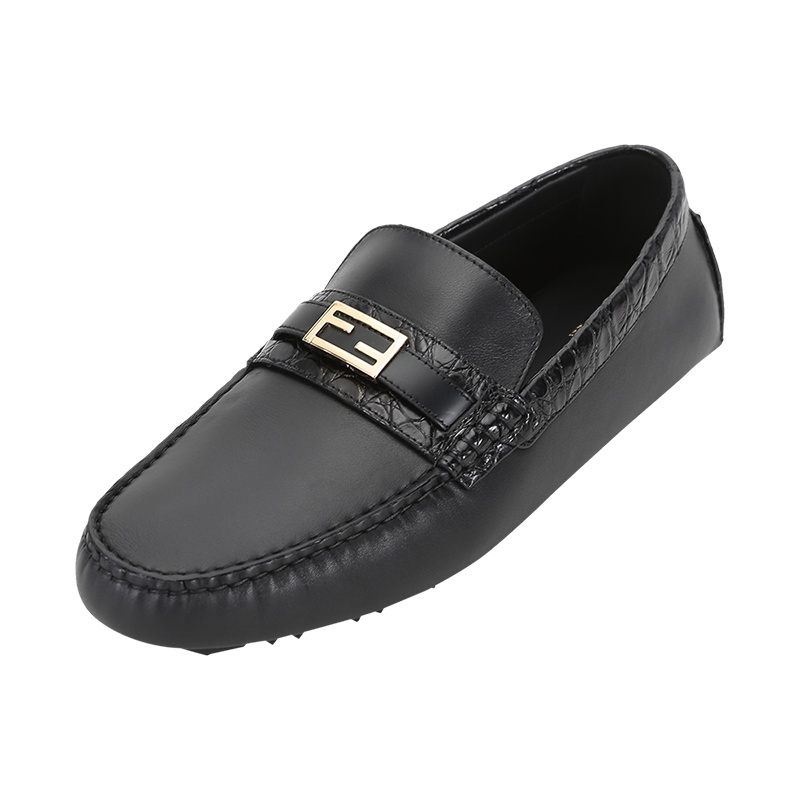 FENDI 男士皮革单鞋乐福鞋皮鞋 7D1385 AE82