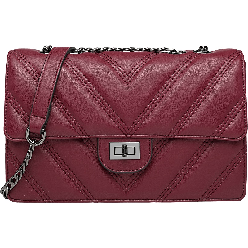 欧米OMI包包女2020春季新款时尚百搭简约单肩斜跨手提包小CK