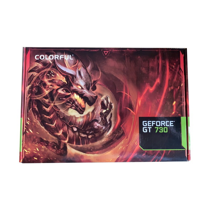 七彩虹GeForce GT730K LP 2GD3显卡+英特尔i3 10100F 盒装CPU处理器 套装