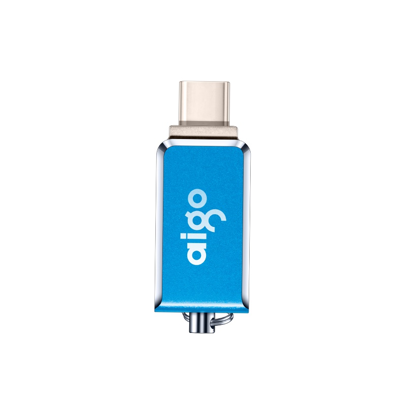 爱国者(aigo)U355手机u盘 64GB OTG安卓Type c双接口优盘手机电脑两用转换接头u盘车载高速正品创