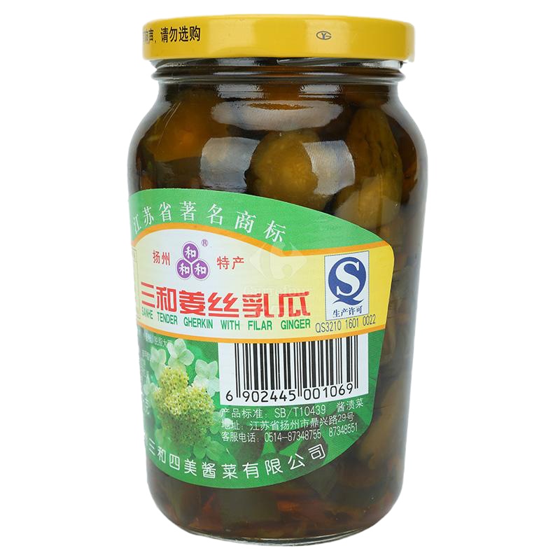 三和四美姜丝乳瓜375g