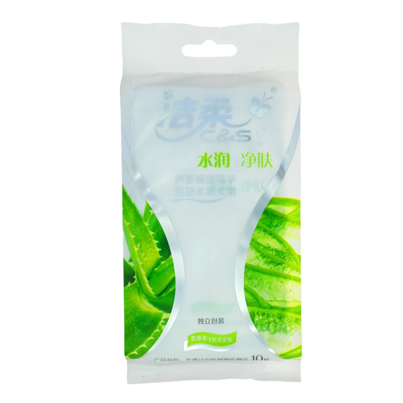 洁柔 JS005-01水润净肤湿巾 10片/件 5件装(单位:件)