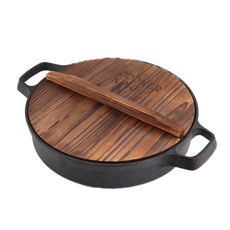 企购优品 瓷多多韩式双耳两用煎锅