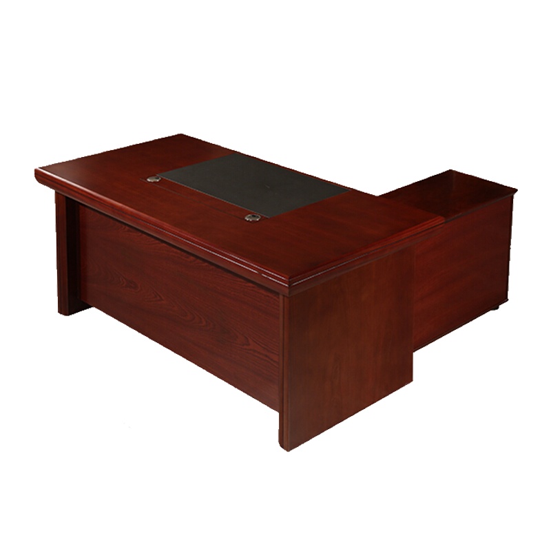 欧宝美办公家具老板桌大班台经理桌主管桌办公桌含侧柜Y1