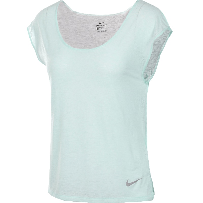 NIKE耐克女装 夏季运动跑步上衣圆领无袖T恤831785-010 DF