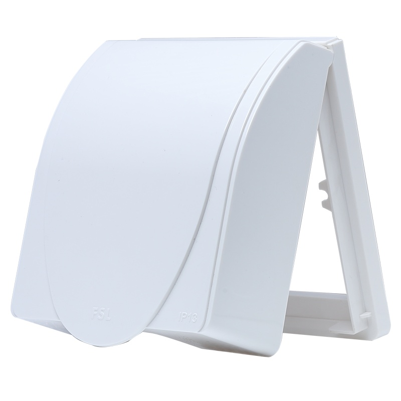 fsl佛山照明开关插座86型暗装家用墙壁五孔多孔高端银灰色套装