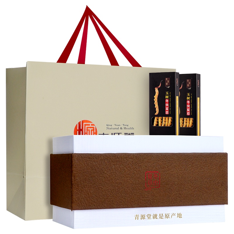 青源堂牌 冬虫夏草 虫草 5条/g 10g滋补品礼盒装