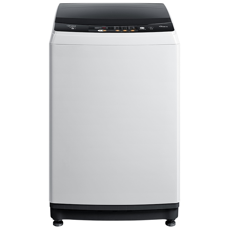美的(Midea)MB100V31D 10公斤大容量全自动洗脱一体波轮洗衣机 直驱变频静音 免清洗 家用智利灰