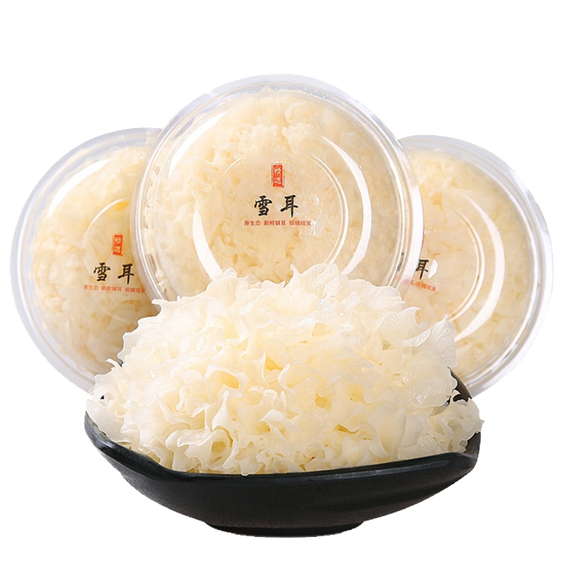 晋唐福建古田新鲜白银耳6朵(约120g/朵)活鲜雪耳新鲜菌菇蔬菜 单位:箱